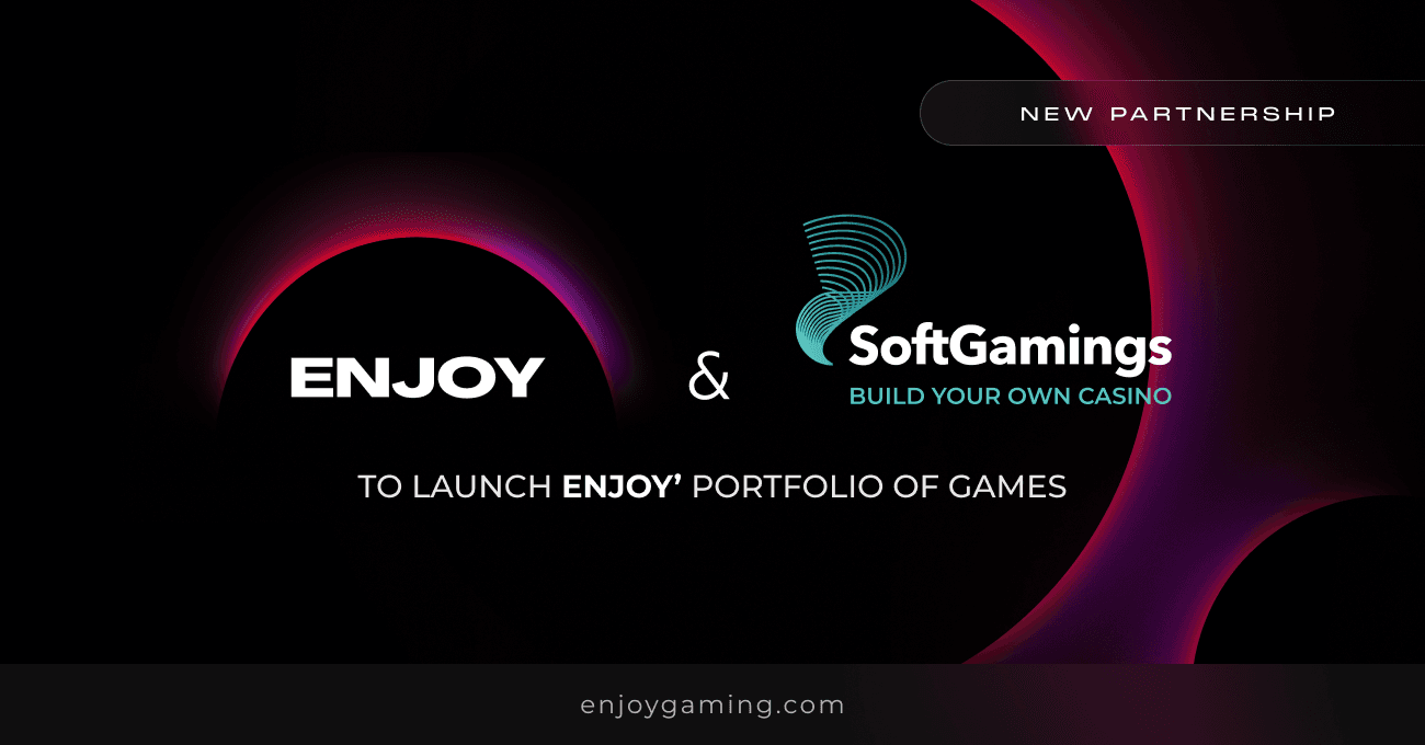 ENJOY expands distribution through SoftGamings partnership