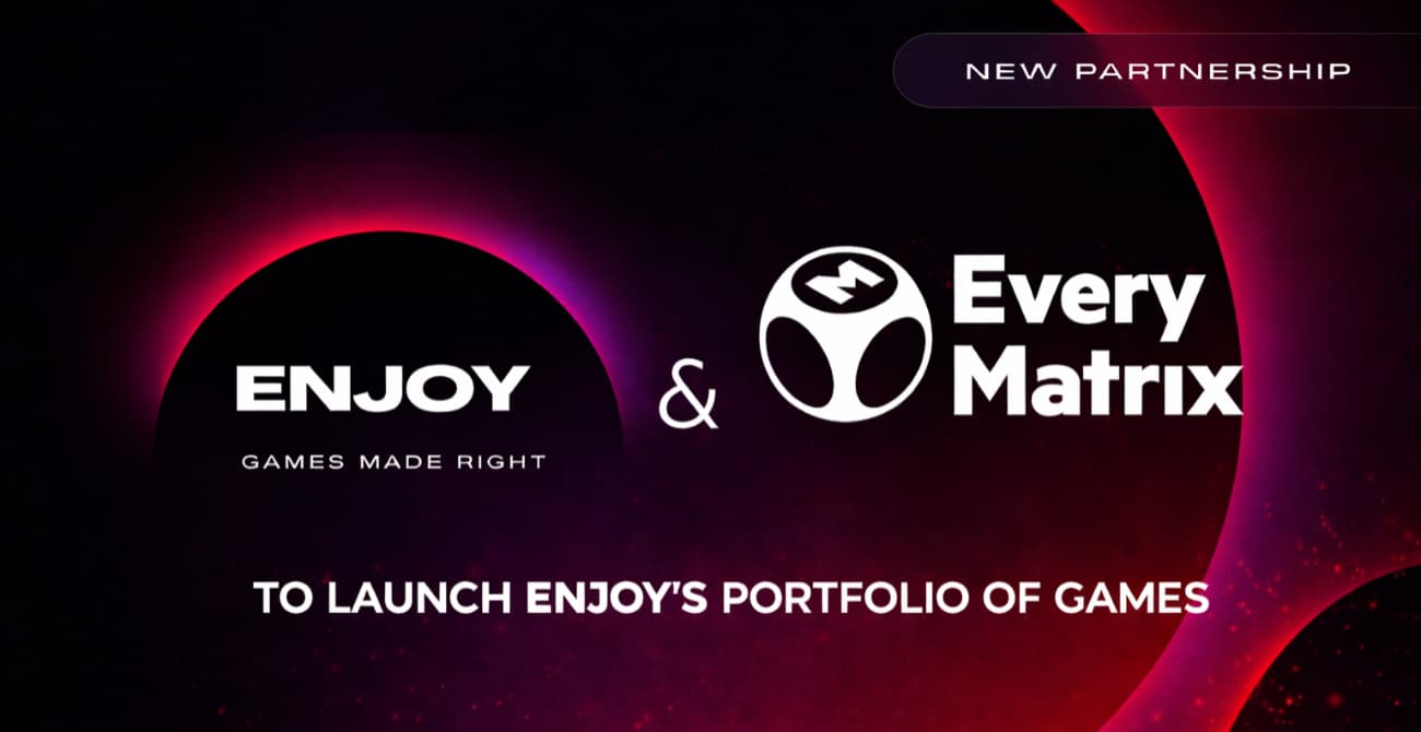 ENJOY secures EveryMatrix deal to accelerate global rollout